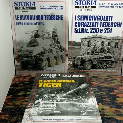 Lotto Panzer-Division : 3 pubblicazioni nuove con totali 368 pagine / 850 foto/d