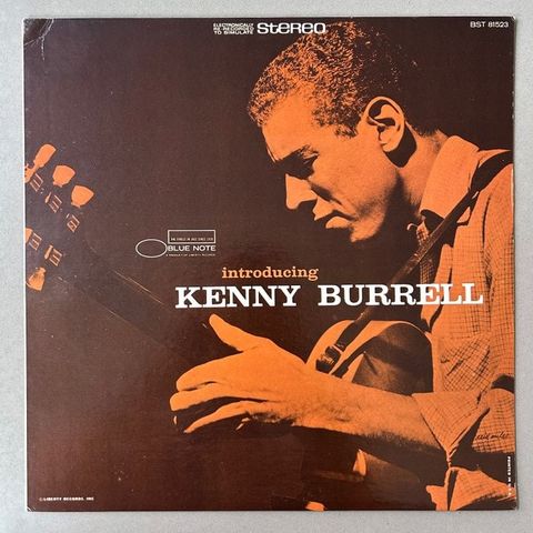 Kenny Burrell - Introducing (Blue Note!) - Vinylplate singel - 1973