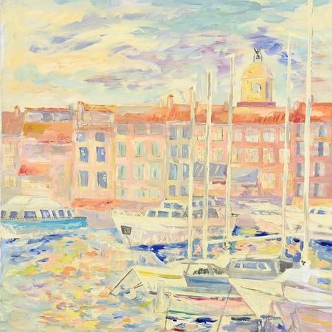 Patricia Di Pasquale (XXe) - Saint-Tropez