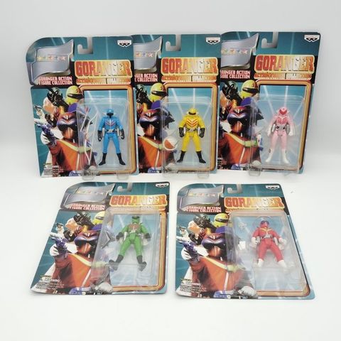 BANDAI - Statue - Gorenger Action Figure Collection, Complete Set, approximately