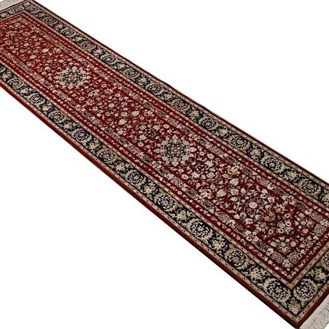 Tabriz med silke - Teppe - 330 cm - 80 cm