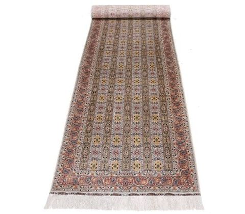 Silk Hereke Carpet Runner with 10/10 Quality - Ren luksus ~1 million. Knop/m² - 