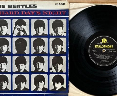 Beatles - A Hard Day's Night [First 1964 UK mono pressing] - Vinylplate - Mono -