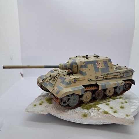 Tamiya, Revell 1:35 - Modell av militært kjøretøy  (3) - Tamiya Jagdtiger & Reve