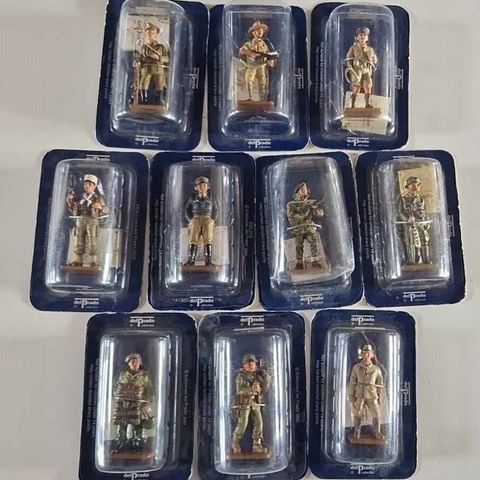 Del Prado  - Tinnleke 10x Soldats WW2 - 2000-2010 - Asia