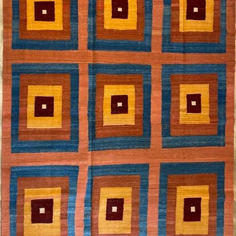 Designer Kilim - Teppe - 340 cm - 242 cm