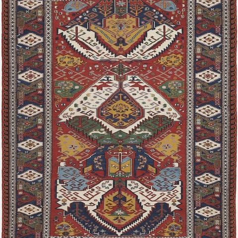 Gamle Kilim russiske Shirvan Kilim - Kelim - 210 cm - 172 cm