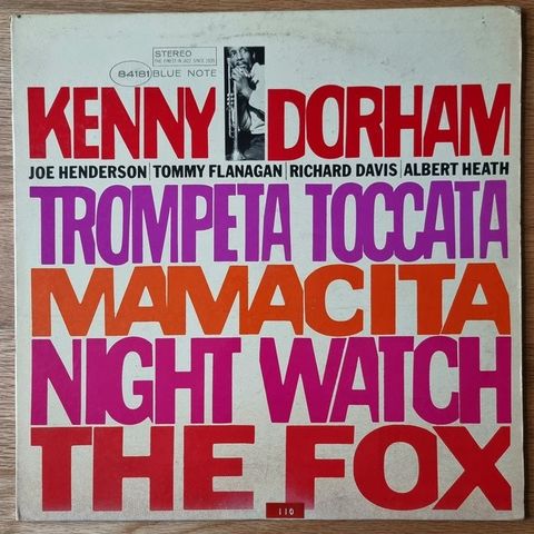 Kenny Dorham - Trompeta Toccata - LP Album - 1st Stereo pressing - 1965/1965