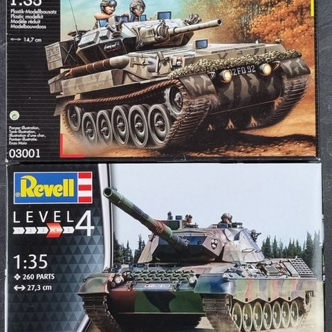 Revell 1:35 - Modellsett  (2) - Modern Army Tanks - British FV 101 CVR(T) "Scorp