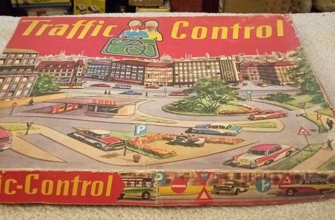 Technofix  - Leketøy-spor - Tinplate Traffic Control Set 295, Boxed - 1950–1960 