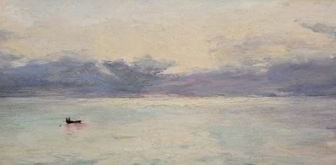 Impressionist School (XIX-XX) - Morning at the sea