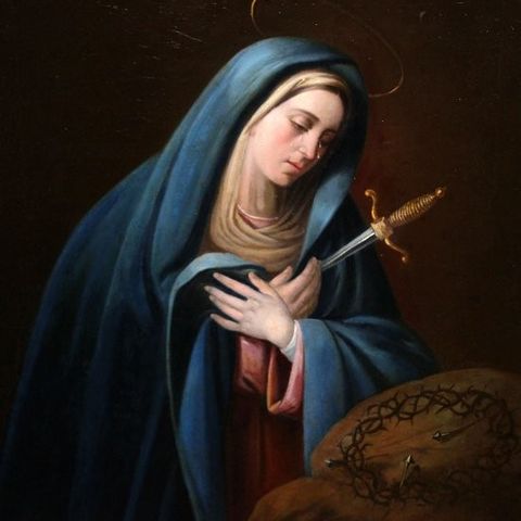 Ramón Olavide (?-1877) - Virgen dolorosa