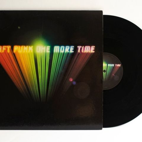 Daft Punk - One More Time (Rare First Pressing) - Vinylplate singel - 1st Pressi