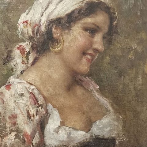 Attilio Toro (1892-1982) - La bella contadina