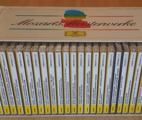 Wolfgang Amadeus Mozart - Mozarts Meisterwerke - CD-boks sett - 1990