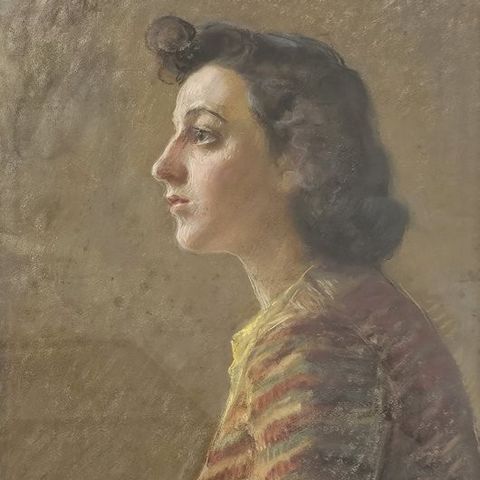 Licia Cilibrizzi (1921-2007) - Profilo femminile