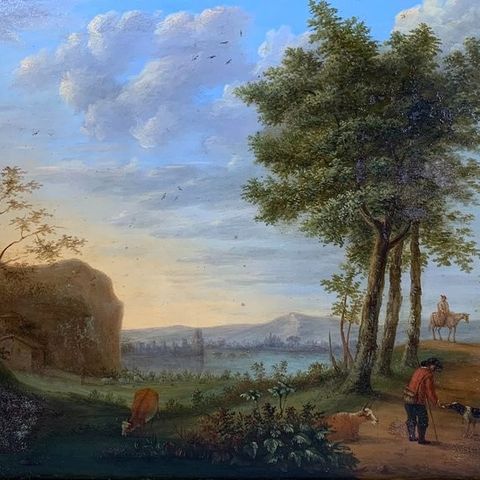 Albert Cuyp (1620-1691), Attributed to - Paysage