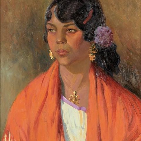 Régis Deygas (1876-1943) - Portrait d'une dame