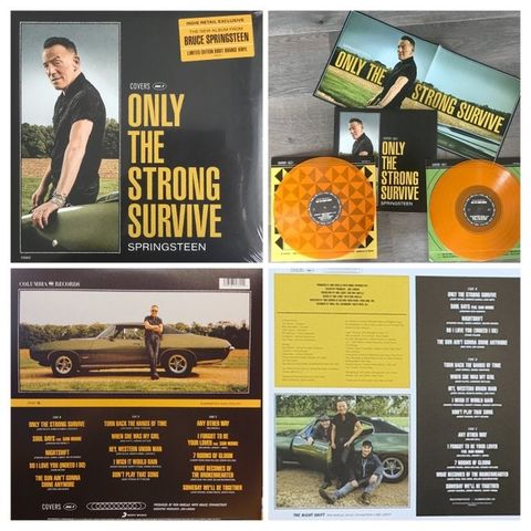 Bruce Springsteen - Only The Strong Survive - 2 x LP-album (dobbeltalbum) - Colo