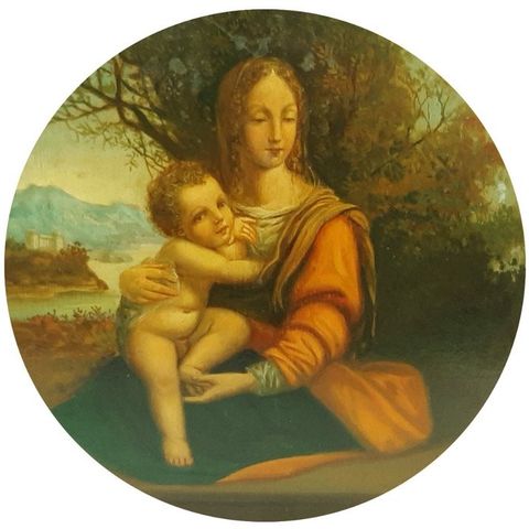 Scuola italiana (XX), da Cesare Da Sesto - Madonna con Gesù Bambino