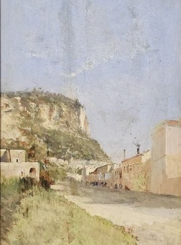 Edoardo Dalbono (1841-1915) - Paesaggio