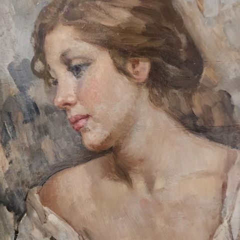 Attilio Toro (1892-1982) - La modella