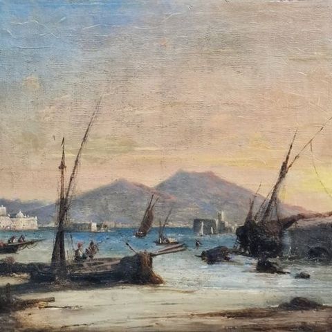 Antoine Guindrand (1801-1843) - Marina di Napoli