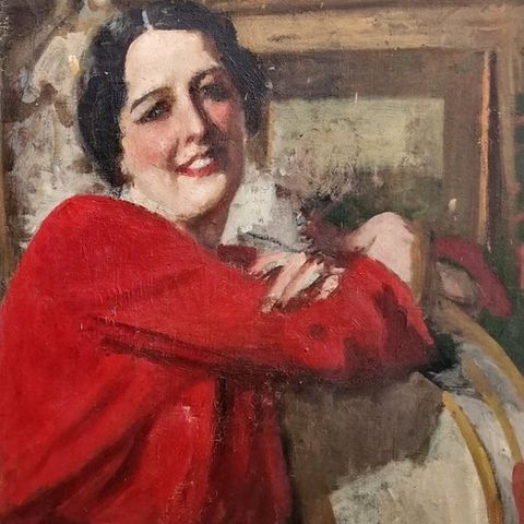 Francesco De Gregorio (1862-1912) - Ritratto di donna