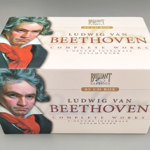 Ludwig van Beethoven - Complete Works / L'Oeuvre Integral 85 cd- box - Flere tit