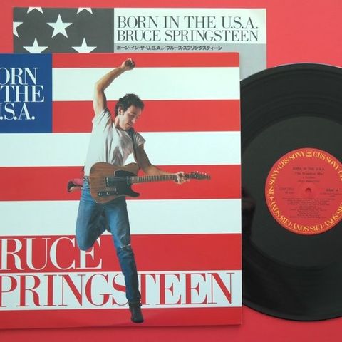 Bruce Springsteen - Born In The U.S.A. / Only Japan Release With Special Cover -