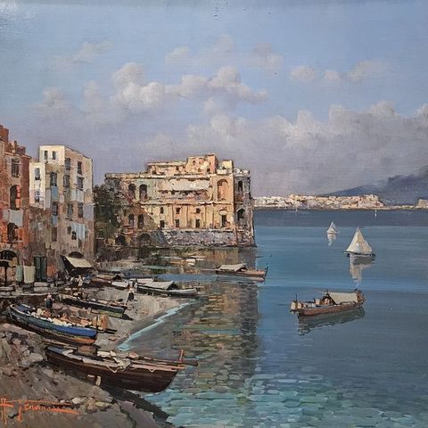 Antonio Gravina (1934-2011) - Palazzo Donn'Anna a Napoli