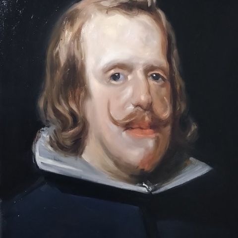 Sergio Álvarez González (XX), After Velázquez - Felipe IV