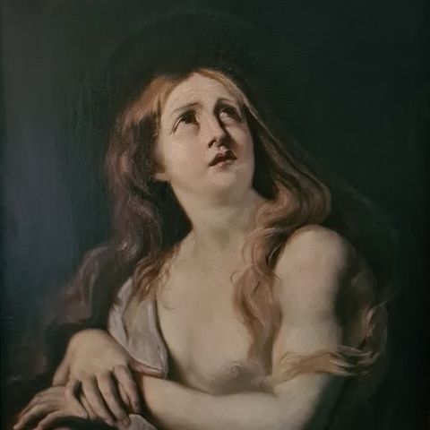 Andrea Vaccaro (1598/1604-1670), attributed to - Maria Magdalena