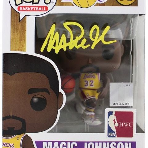 Funko  - Funko Pop #78 Los Angeles Lakers - Magic Johnson - Autograph - BECKETT 