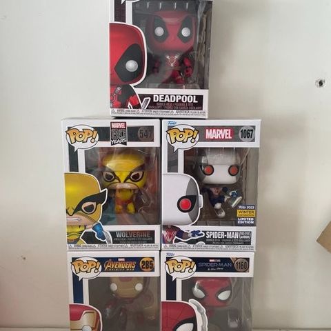 Funko  - Funko Pop Marvel Collection of 5 - 2010-2020 - Kina