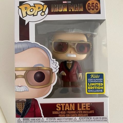 Funko - Statue - Iron Man-Stan Lee #656 (Summer Convention) - vinyl