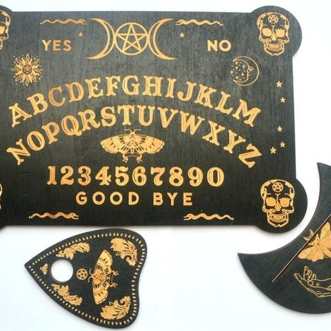 Brettspill - Ouija Spiritual Board - Tre