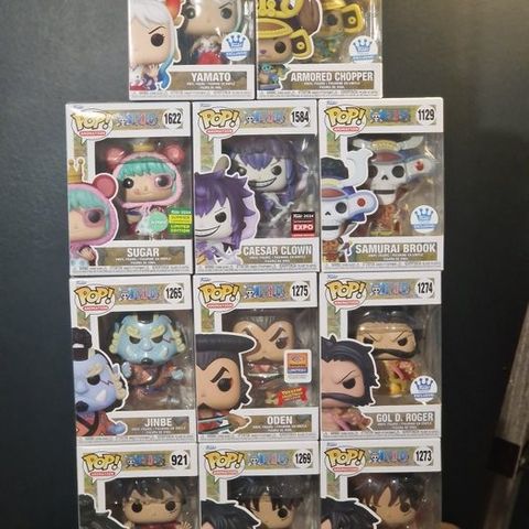 Funko  - Funko Pop Funko Pop! One Piece - lot de 12 Pop! Exclusives Funko.com Co