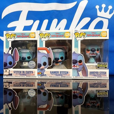 Funko  - Funko Pop - Disney Lilo & Stitch 3pcs Collection #1222 #1235 #1229 - Vi