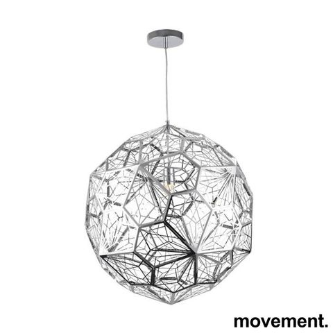 4 stk Designlampe / taklampe - Tom Dixon - Etch Web Pendant, 60x60cm, pent brukt