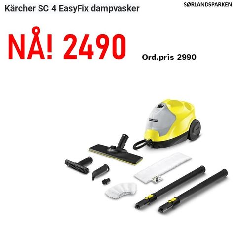 Kärcher SC4 Easyfix dampvasker