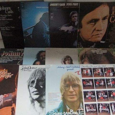 Johnny Cash, Kris Kristofferson , John Denver , Country Joe & The Fish - Flere a