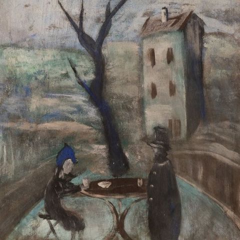 István Farkas (1887-1944), Attributed to - A surreal scene