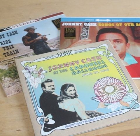 Johnny Cash - 3 x albums - Flere titler - LP-album (flere elementer) - 2012