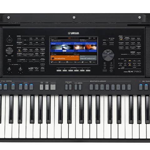 Yamaha PSR-SX720 keyboard. NYHET