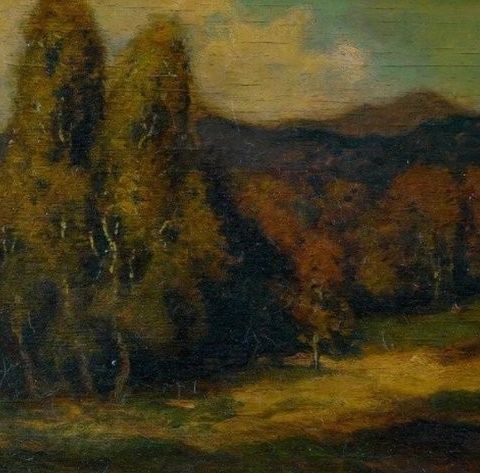 István Bosznay (1868-1944) - Landscape of Szováta