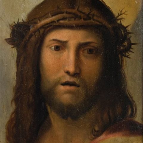 Antonio da Correggio (1489 - 1534), D'après - La tête du Christ