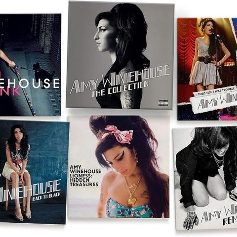 Amy Winehouse - The Collection, Sealed Box with 5 CD (2020) - Flere titler - Lyd