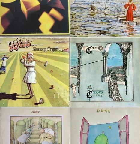 Genesis - Great Collection of 6 LP Albums . - LP-album (flere elementer) - 1972