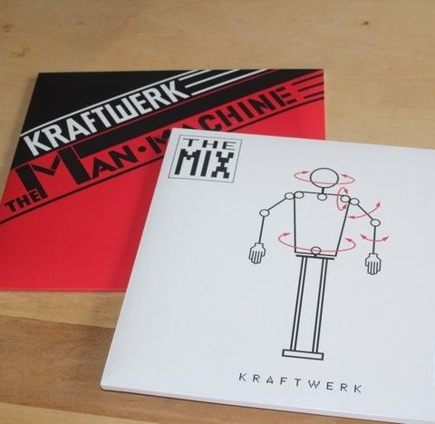 Kraftwerk - The Man•Machine + The Mix 2LP Coloured Vinyls - LP-album (flere elem